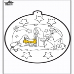 Jul - Prickingcard crib