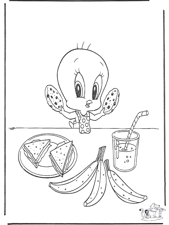 Tweety eet