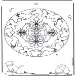 Mandala - Animal geomandala 7