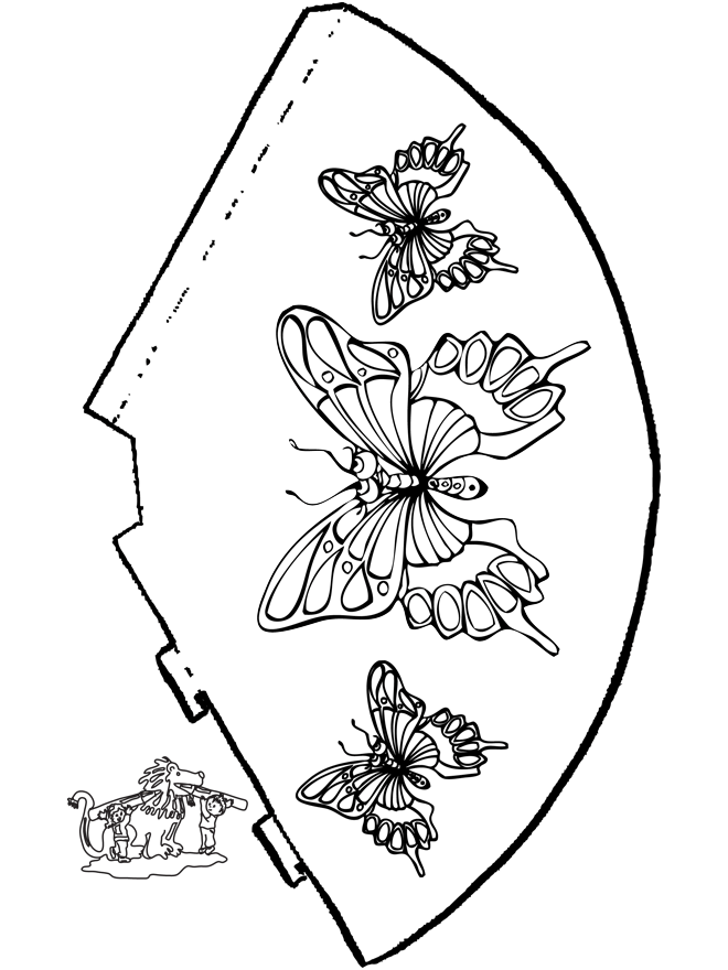 Butterfly - hat 2 - Kreativitet hatter