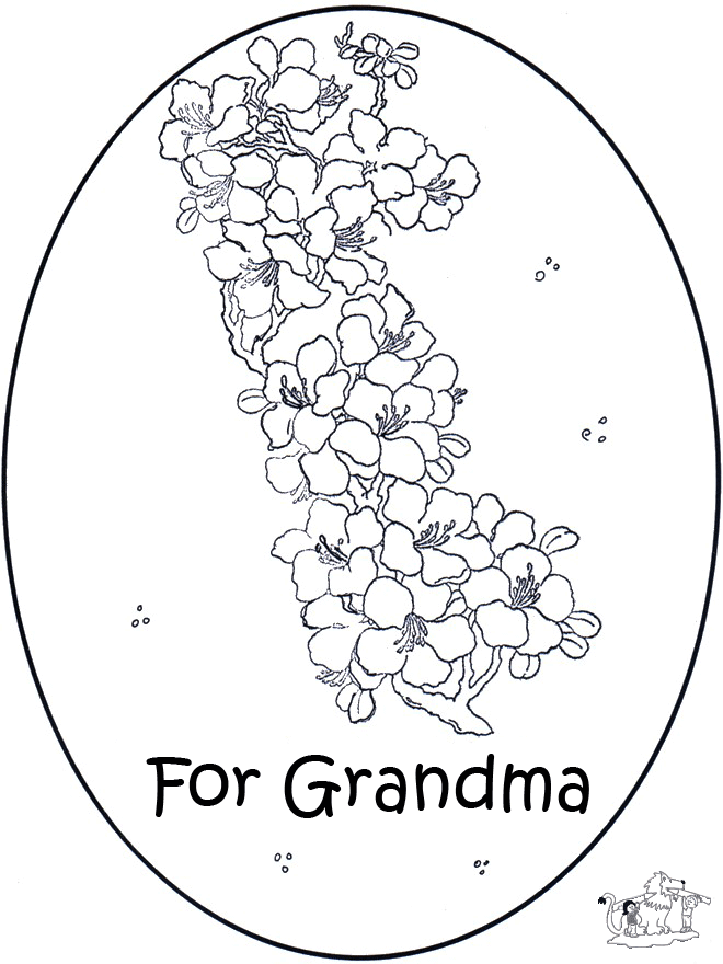 Card for grandma - Kreativ med kort