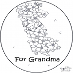Kreativitet - Card for grandma