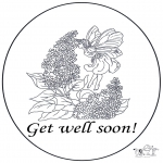 Kreativitet - Card get well 1