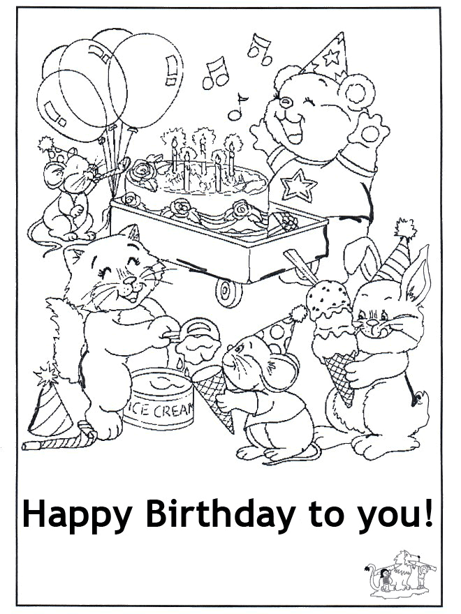 Card happy birthday 5 - Kreativ med kort