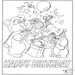 Kreativitet - Card happy birthday 7