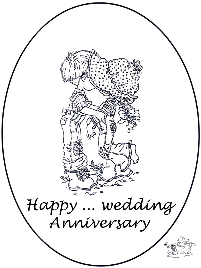 Cardyear marriage - Fargeleggingstegninger bryllup