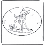 Broderkort - Cartoon stitchingcard 2