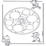 Mandala - Children mandala 24