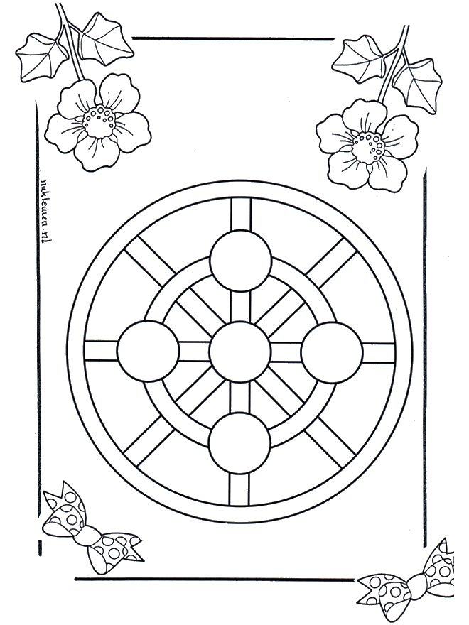 Children mandala 3 - Småbarnsmandalaer