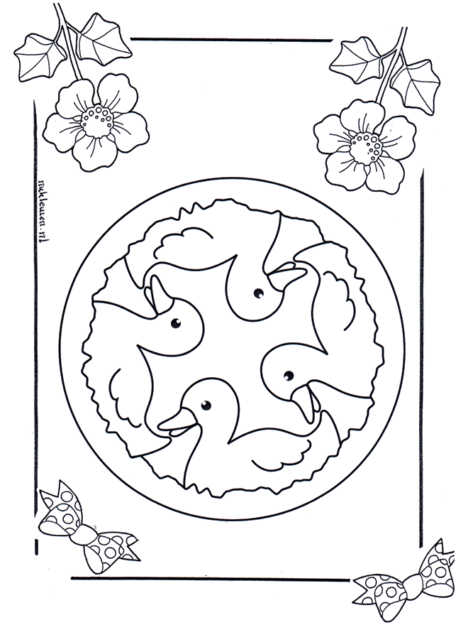 Children mandala 6 - Småbarnsmandalaer