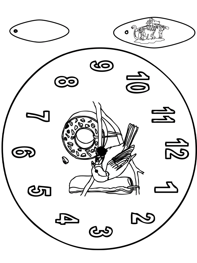 Clock bird - Kreativ med å bygge