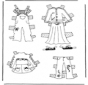 Cloth paper doll 3