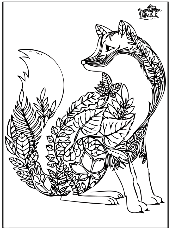Coloring for adults 10 - 