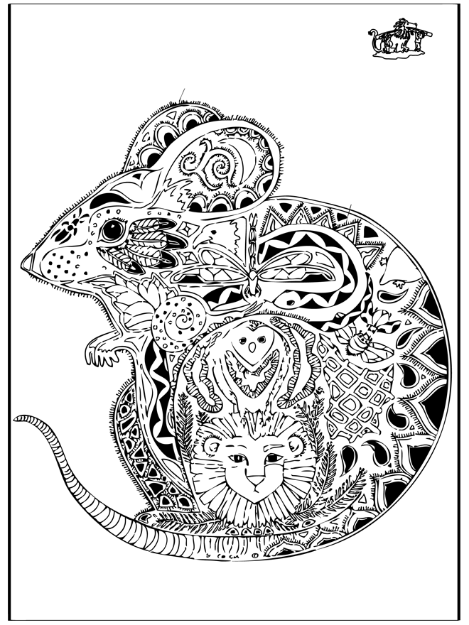 Coloring for adults 2 - 