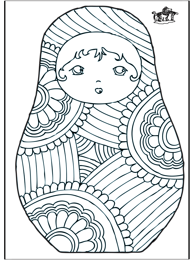 Coloring for adults 4 - 