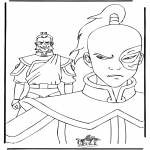 Tegneseriefigurer - Coloring page Avatar