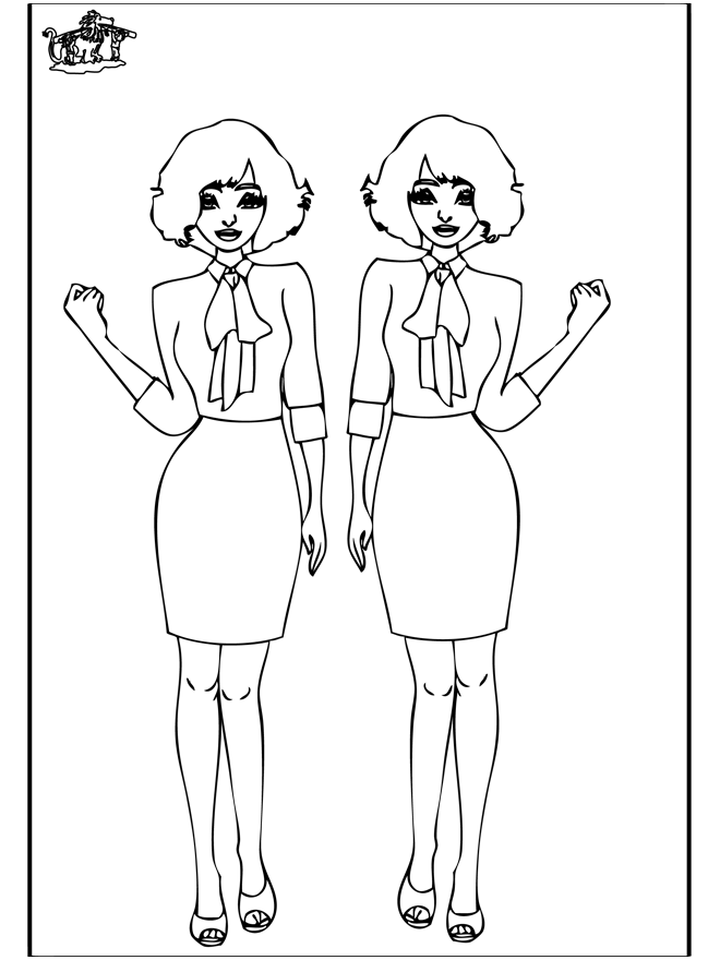 Coloring page model - Øvrige