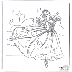 Tegneseriefigurer - Coloring pages Barbie 