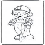 Småbarn - Coloring pages Bob the Builder 