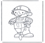 Coloring pages Bob the Builder 