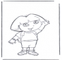 Coloring pages Dora the Explorer 