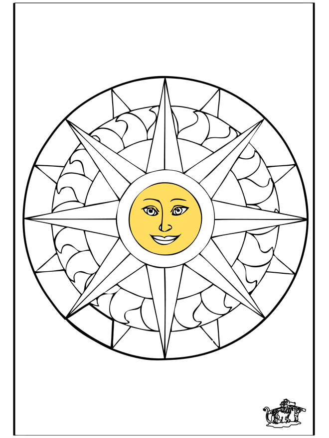 Coloring pages summer 2 - Fargeleggingstegninger sommer