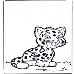 Småbarn - Coloring sheets tiger