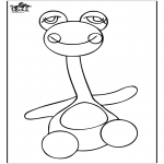 Småbarn - Coloringpage toys 3