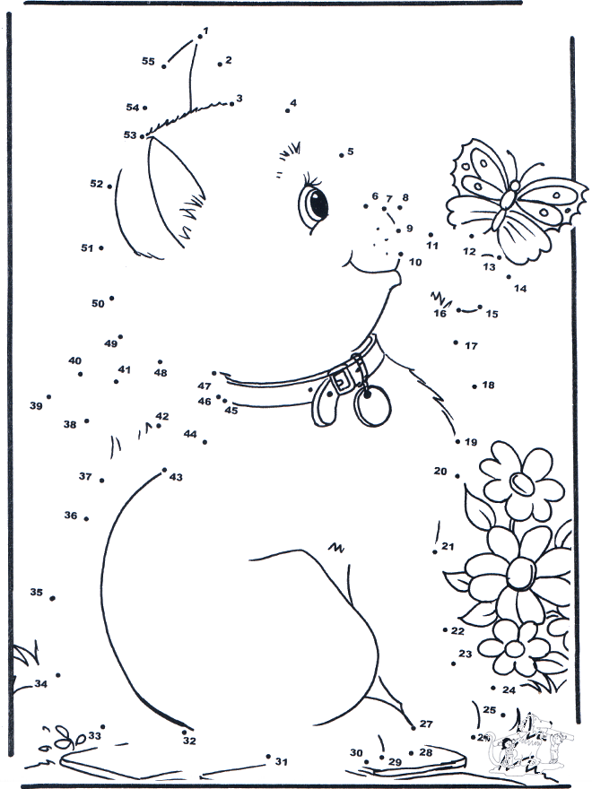 Connect the Dots - cat 5 - Siffertegning