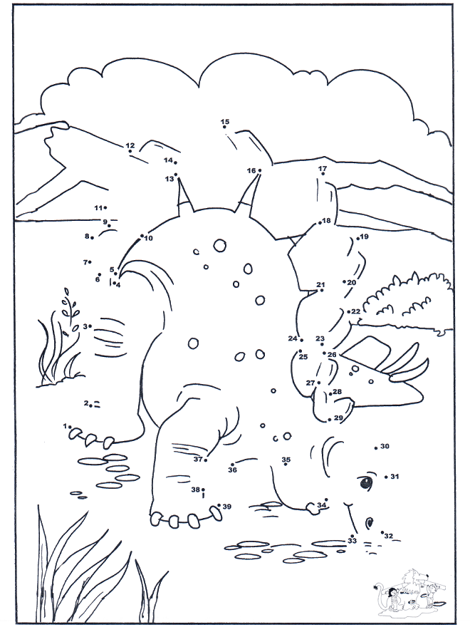 Connect the Dots - rhino - Siffertegning