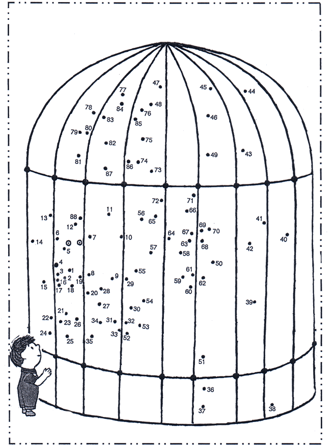 Connect the Dots - zoo 2 - Siffertegning