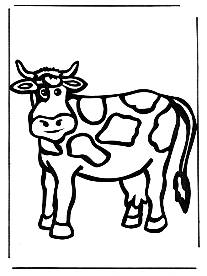 Cow 1 - Husdyr og gårdsdyr