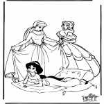 Tegneseriefigurer - Disney Princesses 2