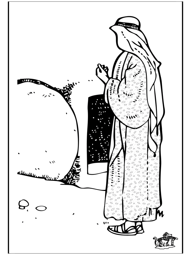 Eastern Bible 10 - Bibel fargeleggingstegninger Påske