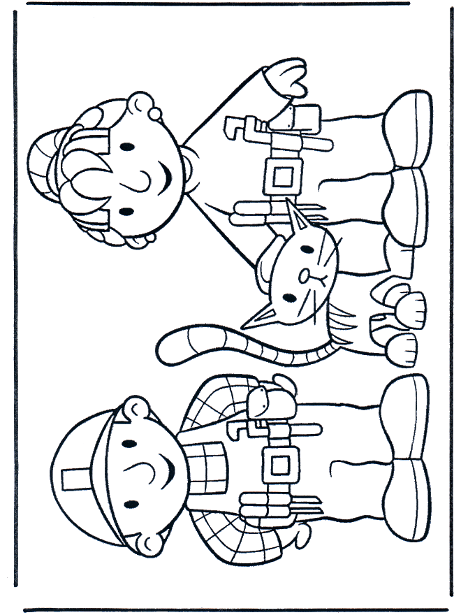 Free coloring pages Bob the Builder - Bob the builder