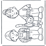 Småbarn - Free coloring pages Bob the Builder