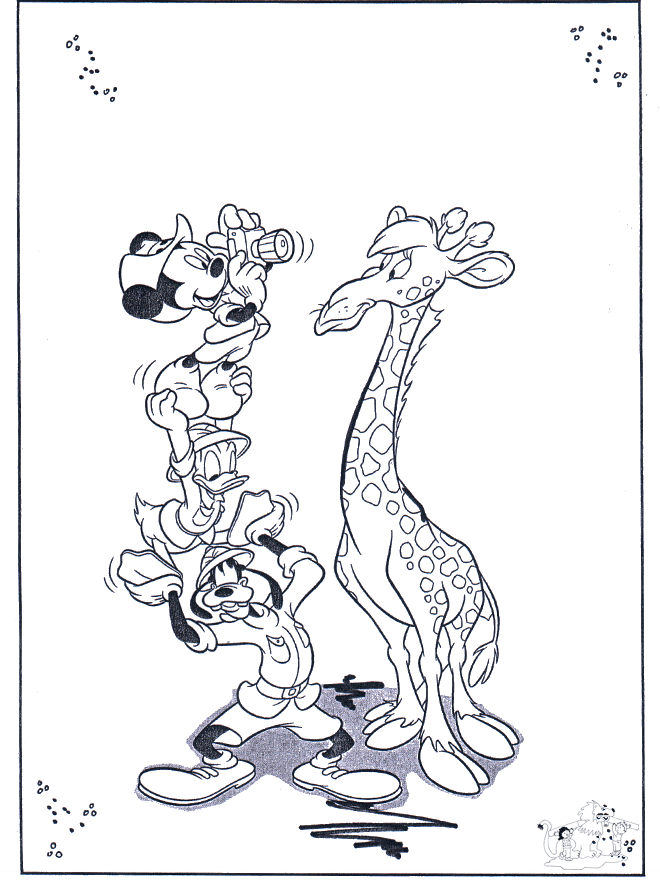 Free coloring pages Disney - Fargeleggingstegninger Disney