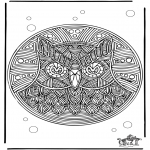 Mandala - Free coloring pages Mandala