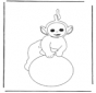 Free coloring pages Teletubbies