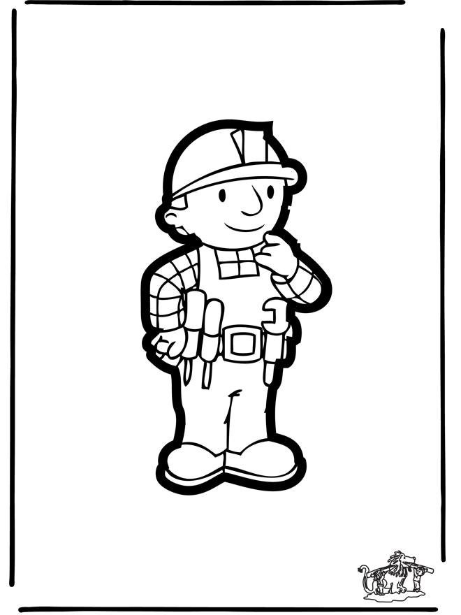 Fretwork Bob the Builder - Sag figurer