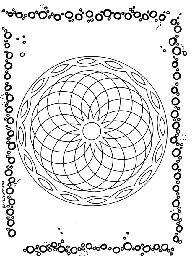 Geometric mandala 1 - Geomandalaer