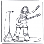 Litt av hvert - Girl with guitar