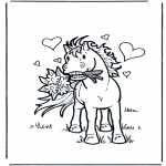 Dyr - Horse in love