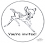 Invitation Bambi