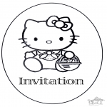 Kreativitet - Invitation birthday