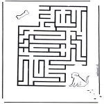 Kreativitet - Labyrinth dog