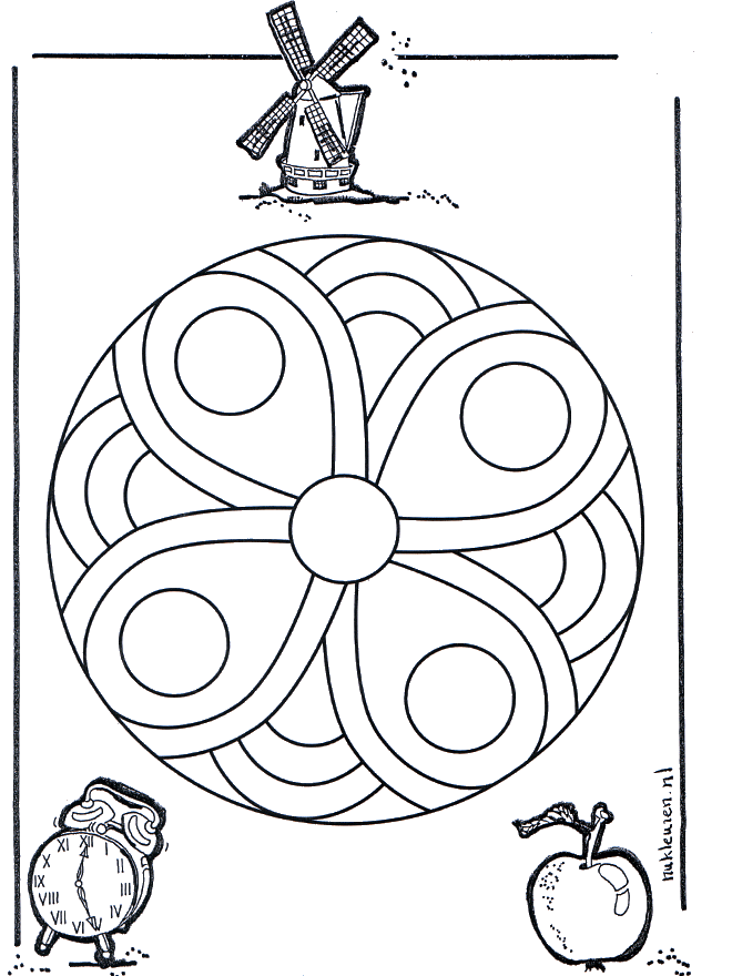 Mandala 12 - Geomandalaer