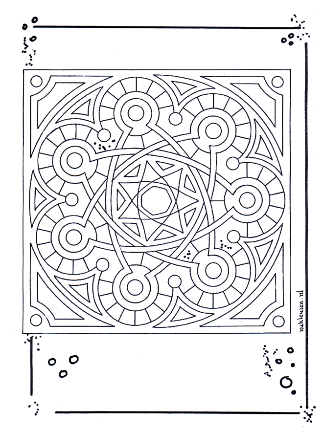 Mandala 15 - Geomandalaer