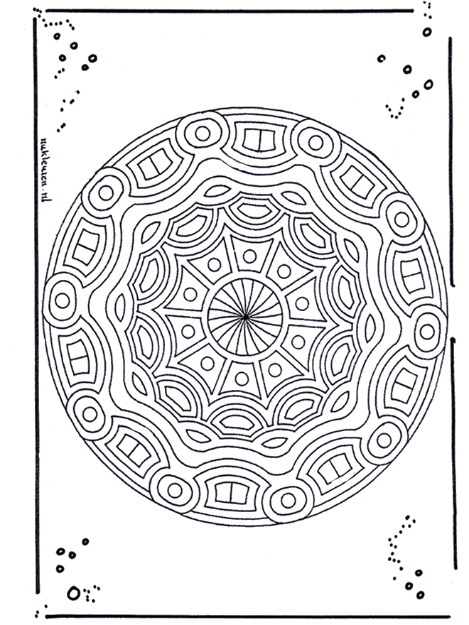 Mandala 16 - Geomandalaer