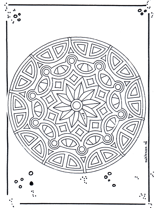 Mandala 18 - Geomandalaer
